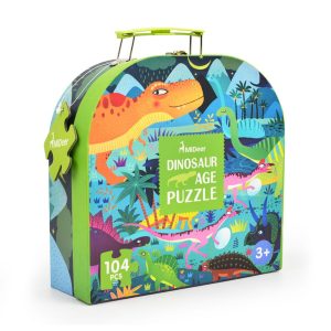 Mideer puzzle u kovčegu Dinosauri