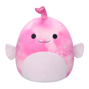 Squishmallows plišana igračka riba udičarka sa srcem 30 cm - Slika 1