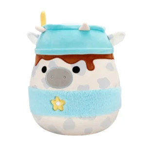 Squishmallows plišane igračke krava Mustafa 30 cm