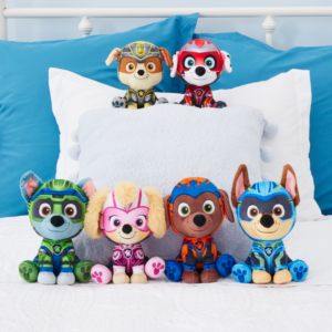 Paw Patrol Mighty Movie 2 plišane igračke sort