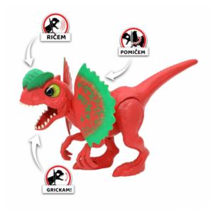 Dinos Unleashed interaktivna igračka Dilophosaurus - Slika 2